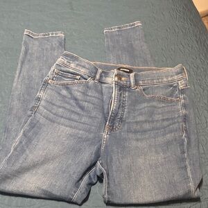 Express Light Blue Skinny Jeans